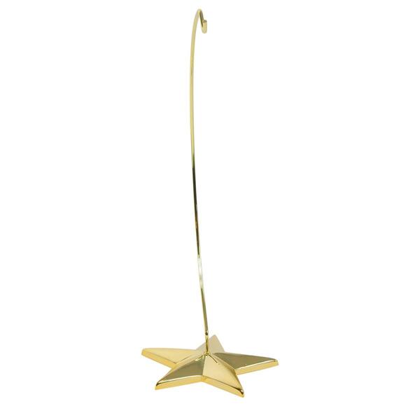 Northlight Gold Star Shaped Christmas Ornament Holder alternate view