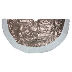 Northlight 47in. Paillette Sequins Round Christmas Tree Skirt