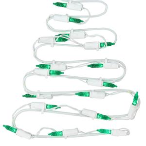 Northlight 12.5in. LED Christmas Tree Window Silhouette alternate view
