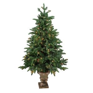 Northlight 4.5ft. Pre-Lit Spruce Christmas Tree