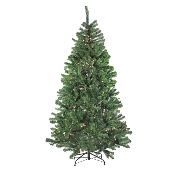 Northlight 4pc. Pre-Lit Artificial Winter Spruce Set alternate view