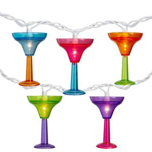 Northlight 7.5ft. Margarita Glass String Light Set