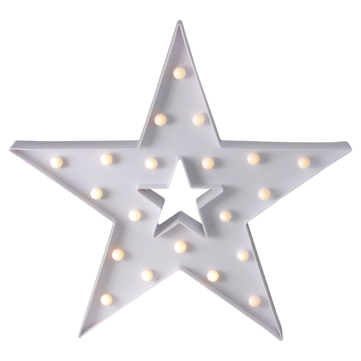 Northlight LED Lighted Star Christmas Marquee Sign