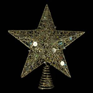 Northlight Gold Glittered Star Christmas Tree Topper alternate view