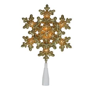 Northlight Gold Snowflake Christmas Tree Topper