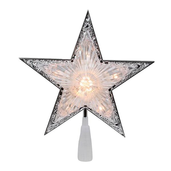Northlight Pre-Lit 5-Point Star Christmas Tree Topper