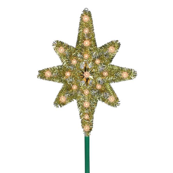 Northlight Gold Lighted Star of Bethlehem Christmas Tree Topper