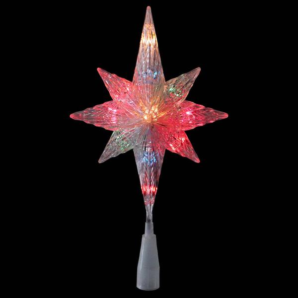 Northlight Multi-Colored Star of Bethlehem Tree Topper alternate view