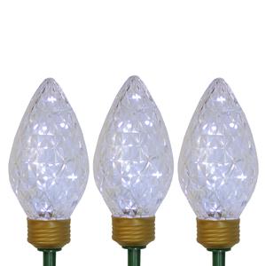 Northlight 3ct. LED C9 Style Christmas Pathway Lawn Stakes