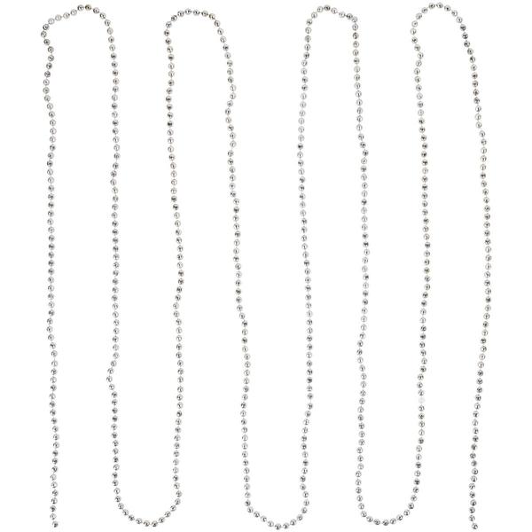 Northlight Metallic Faceted Beaded Christmas Garland
