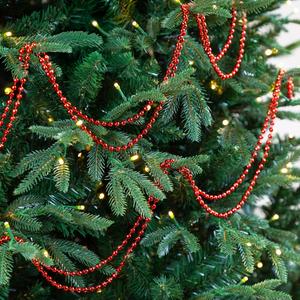 Northlight Faceted Red Beaded Christmas Garland alternate view