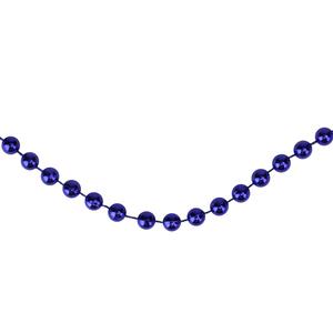 Northlight Shiny Sapphire Beaded Garland