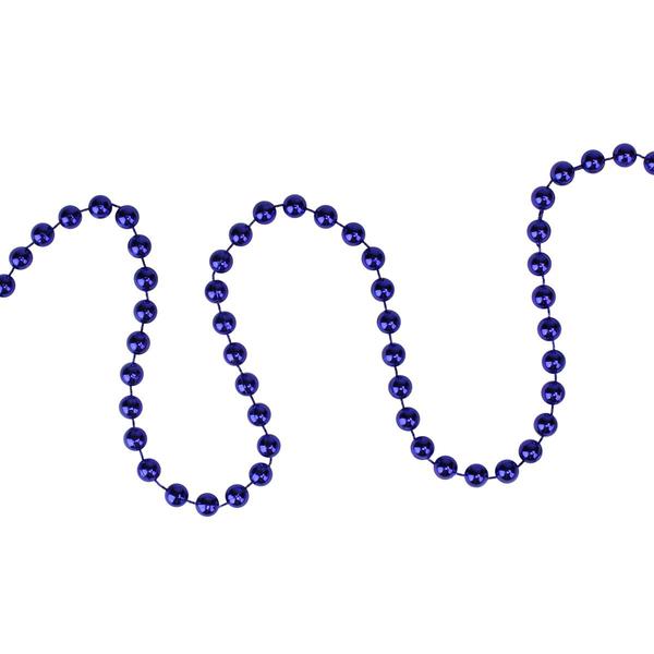Northlight Shiny Sapphire Beaded Garland alternate view