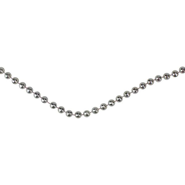 Northlight 66ft. Metallic Silver Christmas Garland