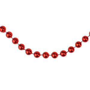 Northlight 33ft. Shiny Red Beaded Christmas Garland
