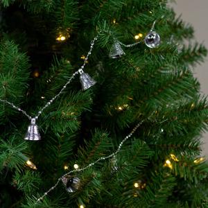 Northlight Jingle Bell Beaded Christmas Garland alternate view