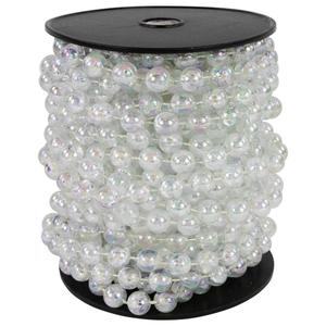 Northlight 33ft. Iridescent Beaded Christmas Garland