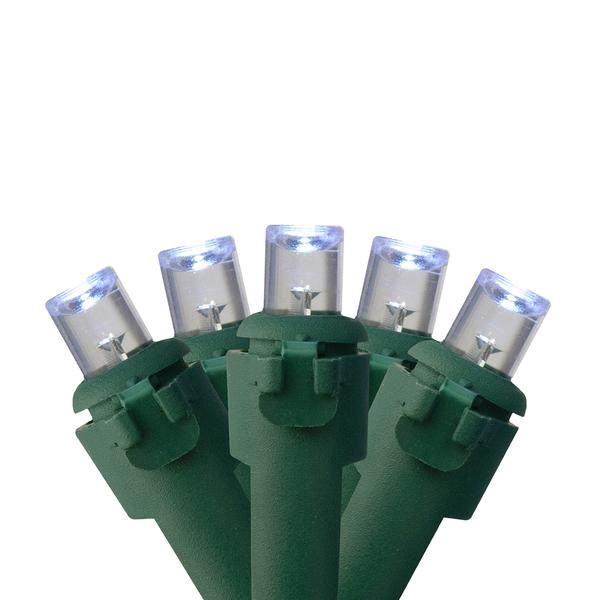Northlight 50ct. Pure White LED Wide Angle Christmas Lights