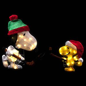 Northlight 28in. Snoopy Christmas Outdoor Decor alternate view