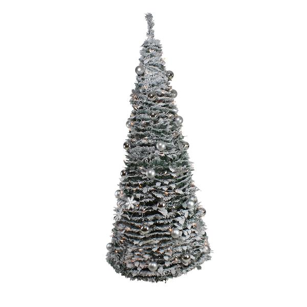Northlight 6ft. Pencil Pop-Up Artificial Tree