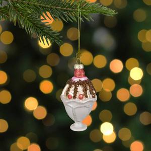 Northlight Ice Cream Sundae Christmas Ornament alternate view