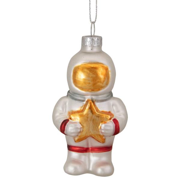 Northlight 3.5in. Glass Astronaut Christmas Ornament