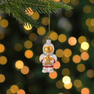 Northlight 3.5in. Glass Astronaut Christmas Ornament alternate view