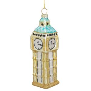 Northlight Glass Big Ben Christmas Ornament