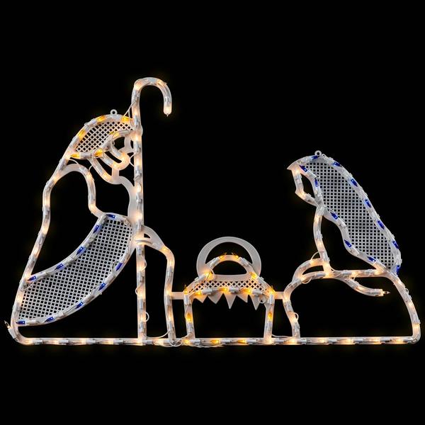 Northlight 30in. Nativity Christmas Window Silhouette alternate view