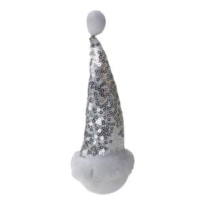 Northlight Snowman Head with Sequin Santa Hat Christmas Ornament alternate view