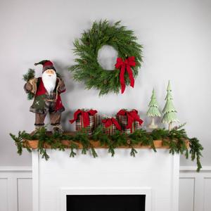 Northlight 24in. Cedar Artificial Christmas Wreath alternate view