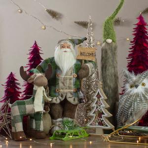Northlight Wood Sled Christmas Ornament alternate view
