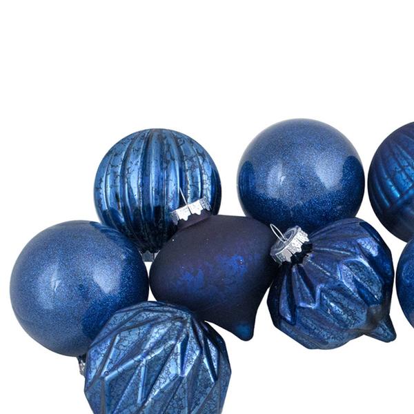 Northlight 12pc. Finial and Ball Christmas Ornaments alternate view