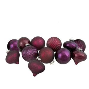 Northlight 12pc. Jewel Tone Glass Christmas Ornaments