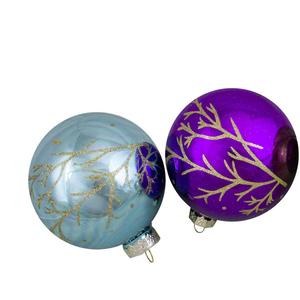Northlight 100mm Glass Christmas Ornaments - Set of 4 alternate view