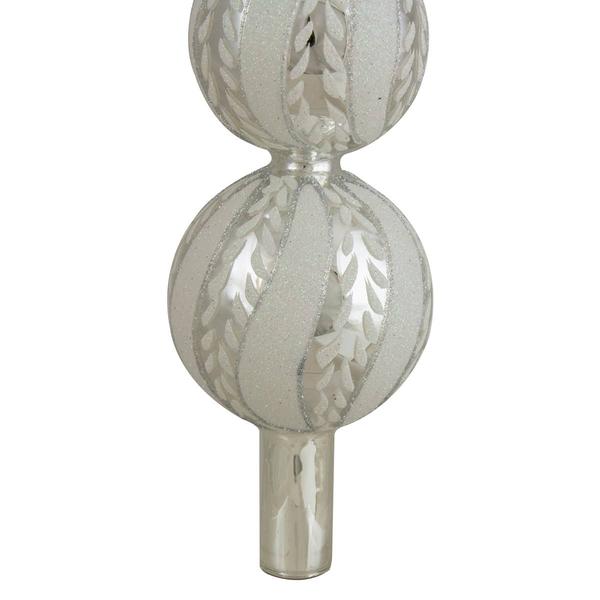 Northlight 14.75in. Glitter Finial Christmas Tree Topper alternate view