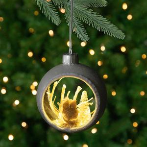 Northlight Cutout Owl Christmas Ornament alternate view