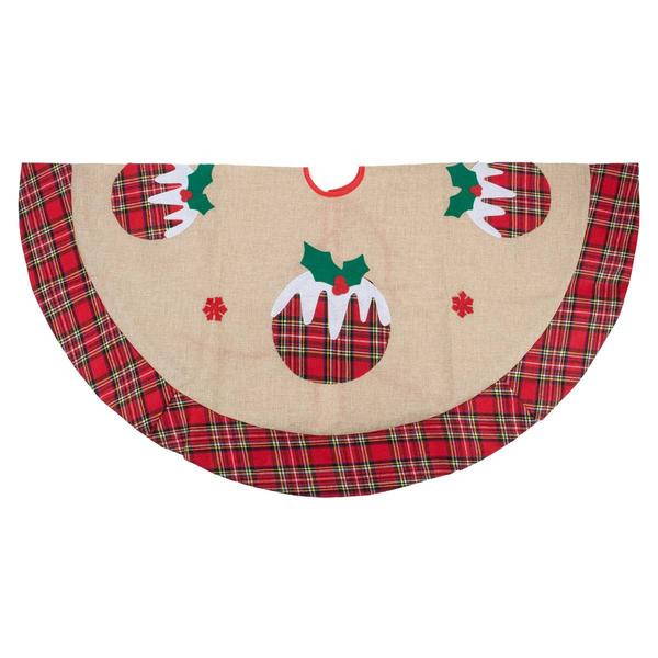 Northlight 36in. Plaid Christmas Tree Skirt