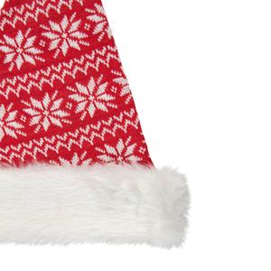 Northlight 17in. Nordic Cabin Lodge Santa Hat alternate view