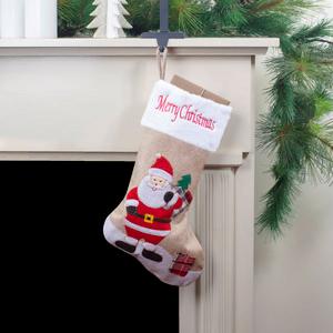 Northlight Merry Christmas Santa Stocking alternate view