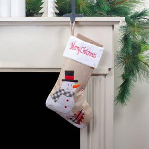 Northlight 19in. Snowman Christmas Stocking alternate view