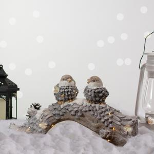 Northlight LED Rustic Bird Christmas Decoration alternate view