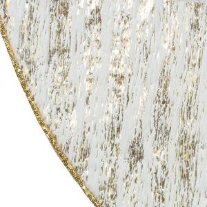 Northlight 48in. Wood Grain Pattern Christmas Tree Skirt alternate view