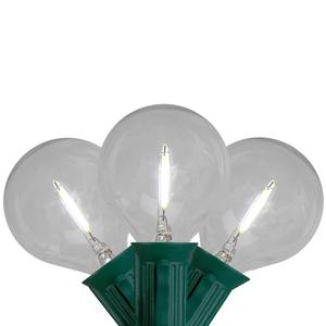 Northlight 10ct. Pure White LED G50 Globe Patio Lights