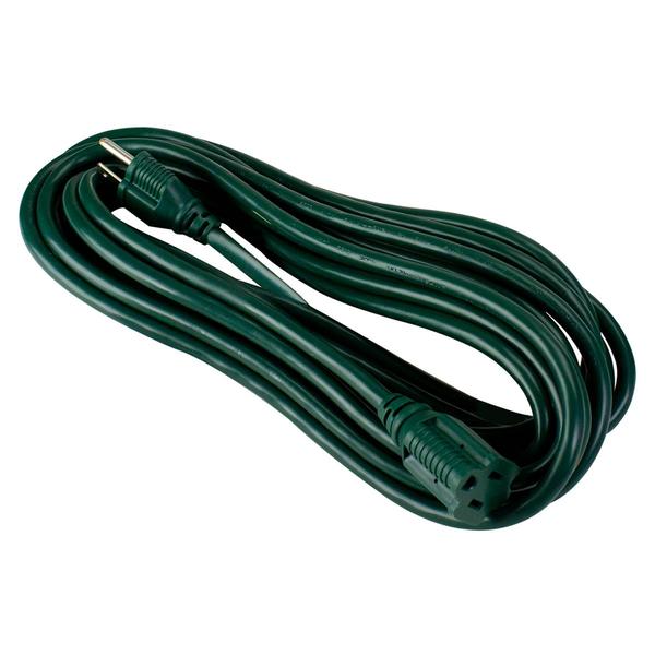 Northlight 25ft. 3-Prong Outdoor Extension Power Cord