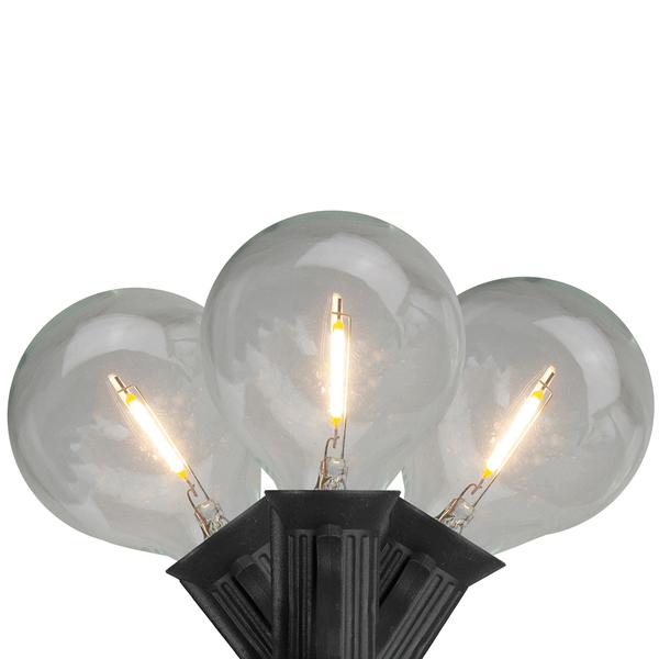 Northlight 20ct. Warm White LED G50 Globe Patio Lights
