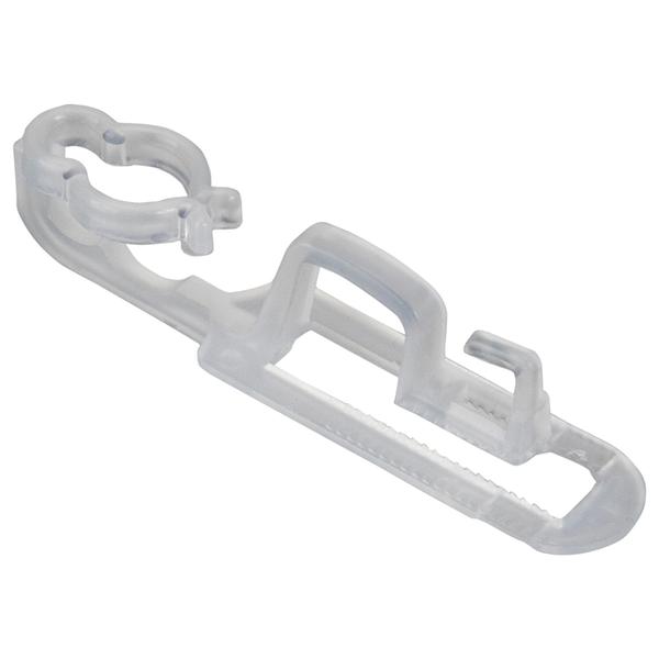 Northlight 26ct. Clear All In One Universal Gutter & Shingle Clip