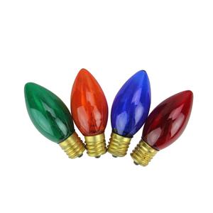 Northlight Multi Twinkle Replacement Bulbs - Set of 4