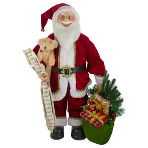 Northlight 2ft. Standing Santa Christmas Figure with Presents