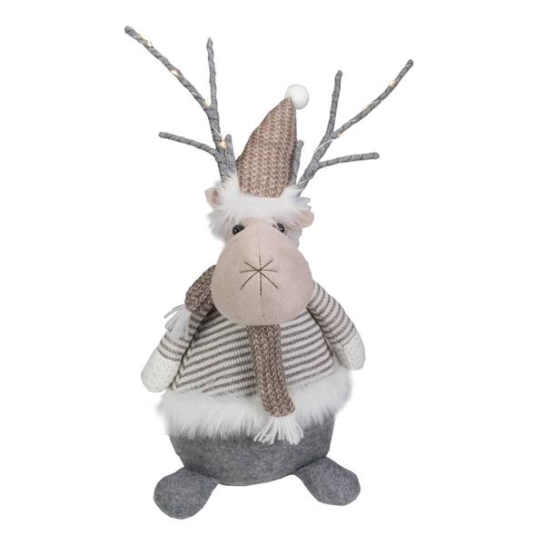 Northlight 18in. LED Knit Reindeer Christmas Figure